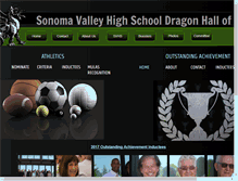 Tablet Screenshot of dragonhalloffame.com